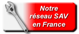 réseau S.A.V. en France
